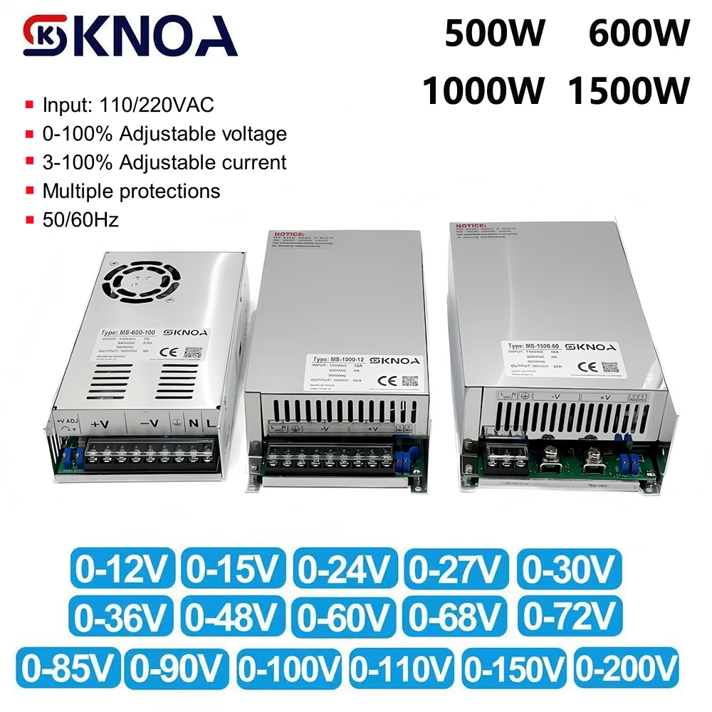 3D Printer Power Supply - 500W 600W 1000W 1500W Verstelbare Voeding