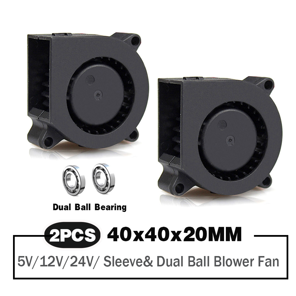 3D Printer Power Supply - 2 Stuks 40Mm Blower Fan 4020