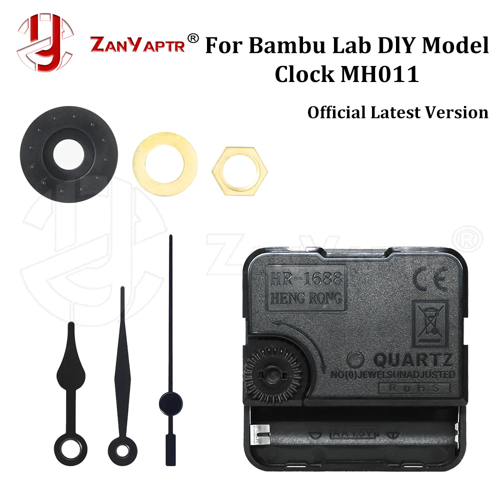 3D Printing Laboratory - Voor Bambu Lab Clock MH011 Maker's