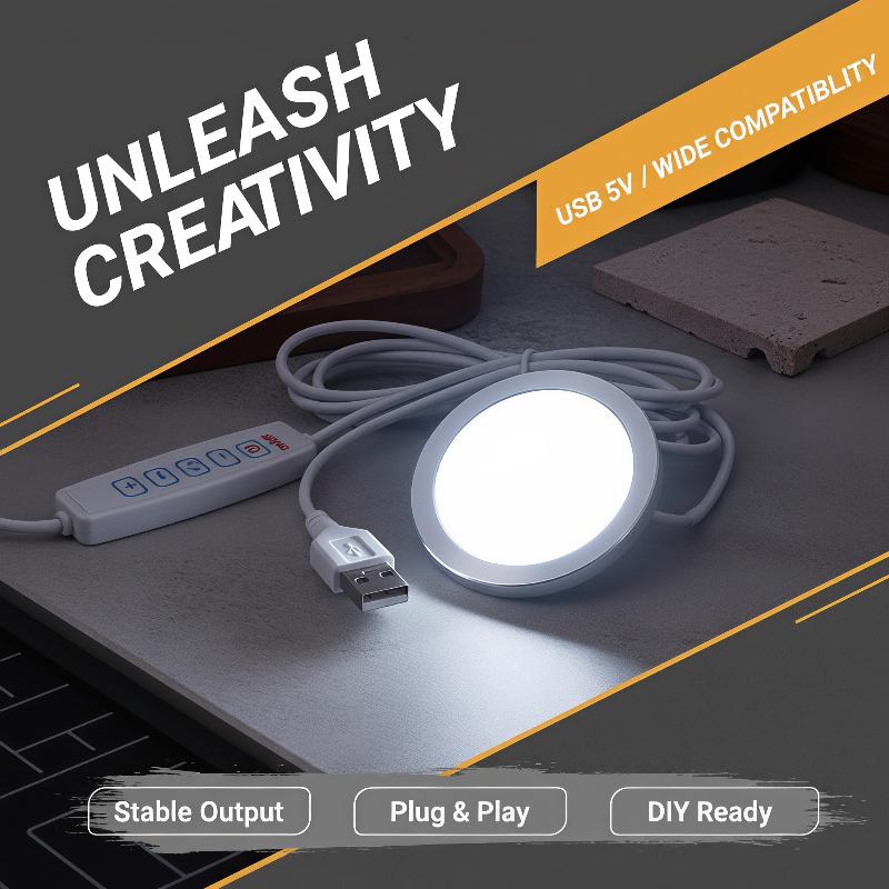 3D Printing Laboratory - DC 5V 2W RGB LED-lampset voor