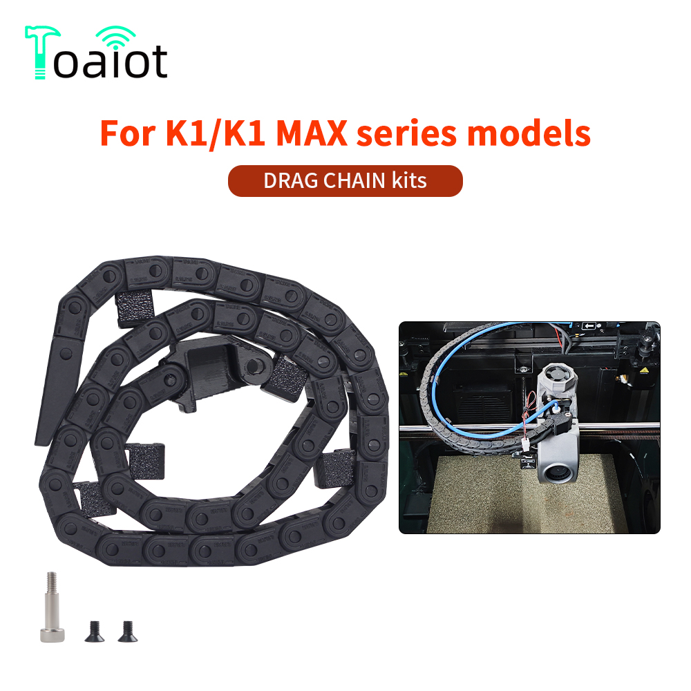 3D Printer Cable Chain - Voor K1 MAX Drag Chain Afneembare