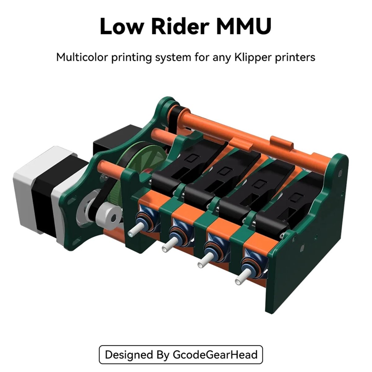 3D Printing Klipper - 2026 Nieuwe Low Rider MMU Kit