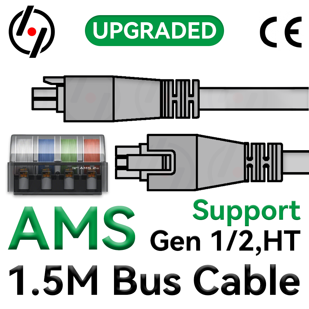 3D Printer Cable Chain - Voor Bambu Lab AMS/AMS 2 Pro/AMS