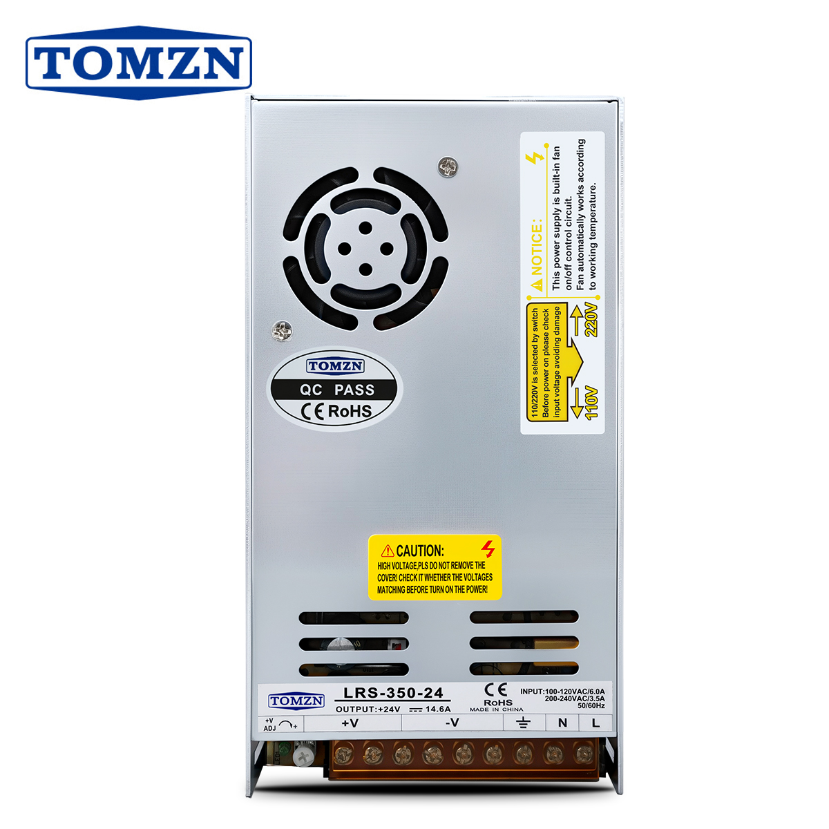 3D Printer Power Supply - TOMZN 350W AC-DC SMPS Schakelende voeding