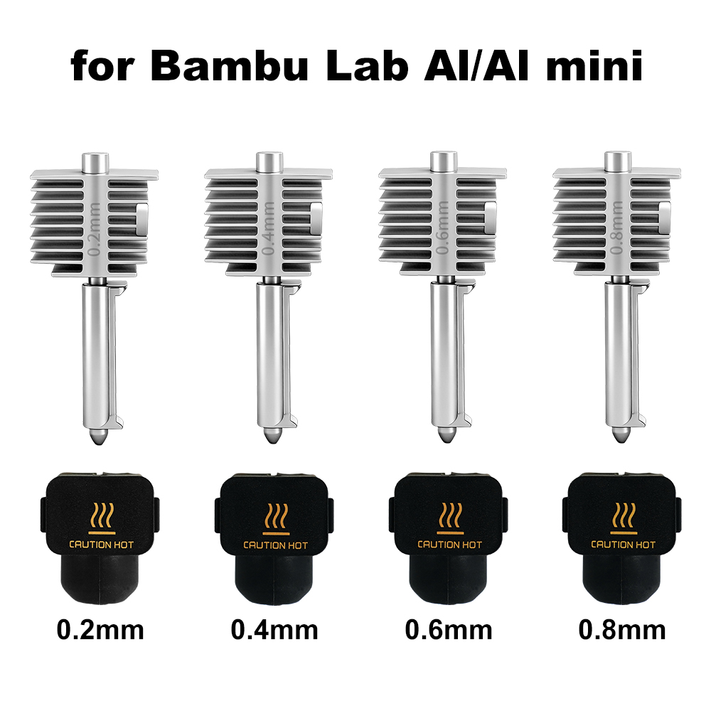 3D Printing Laboratory - 3D-printaccessoires A1/A1 Mini Geïntegreerde Nozzle Hotend