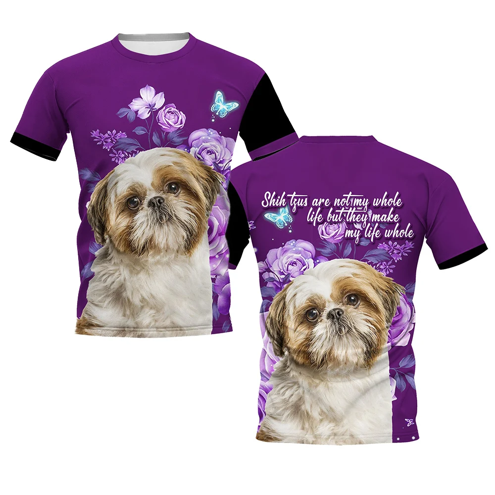 3D Printing Maket - HX Shih Tzu T-shirts Hond Maken