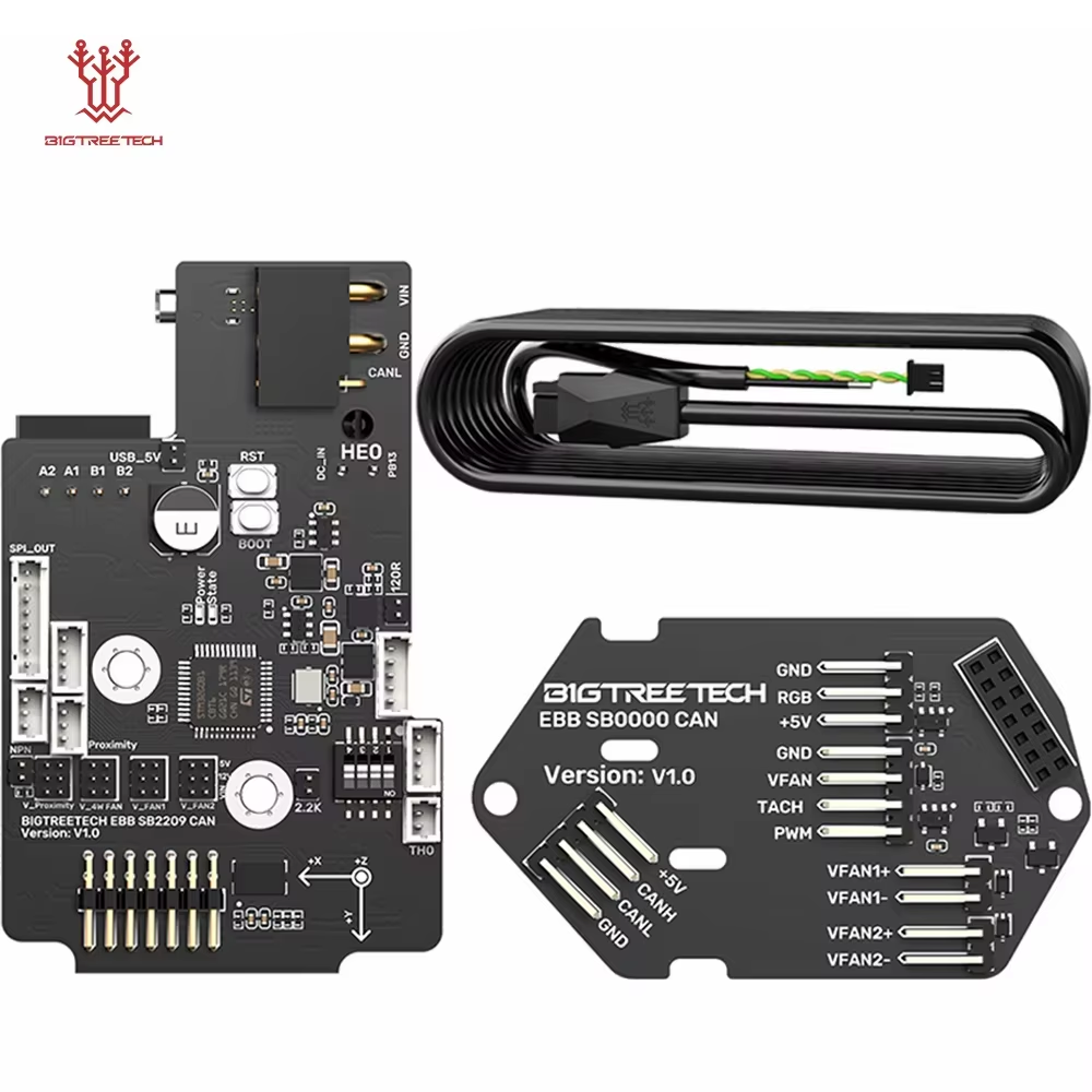 3D Printer Cable Chain - BIGTREETECH EBB SB2209 KAN/USB Board Voor