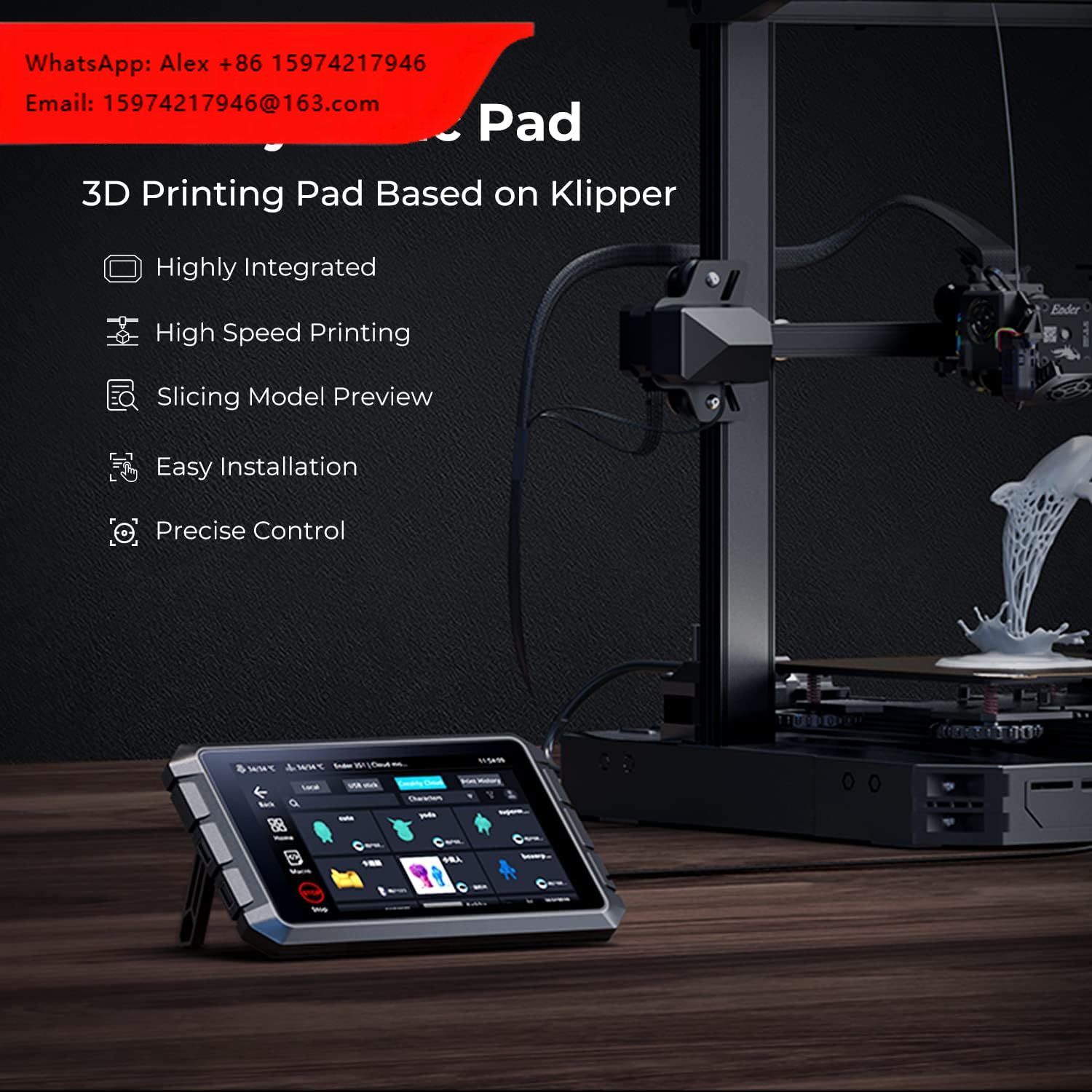 3D Printing Klipper - Creality Sonic Pad T800 7 Inch