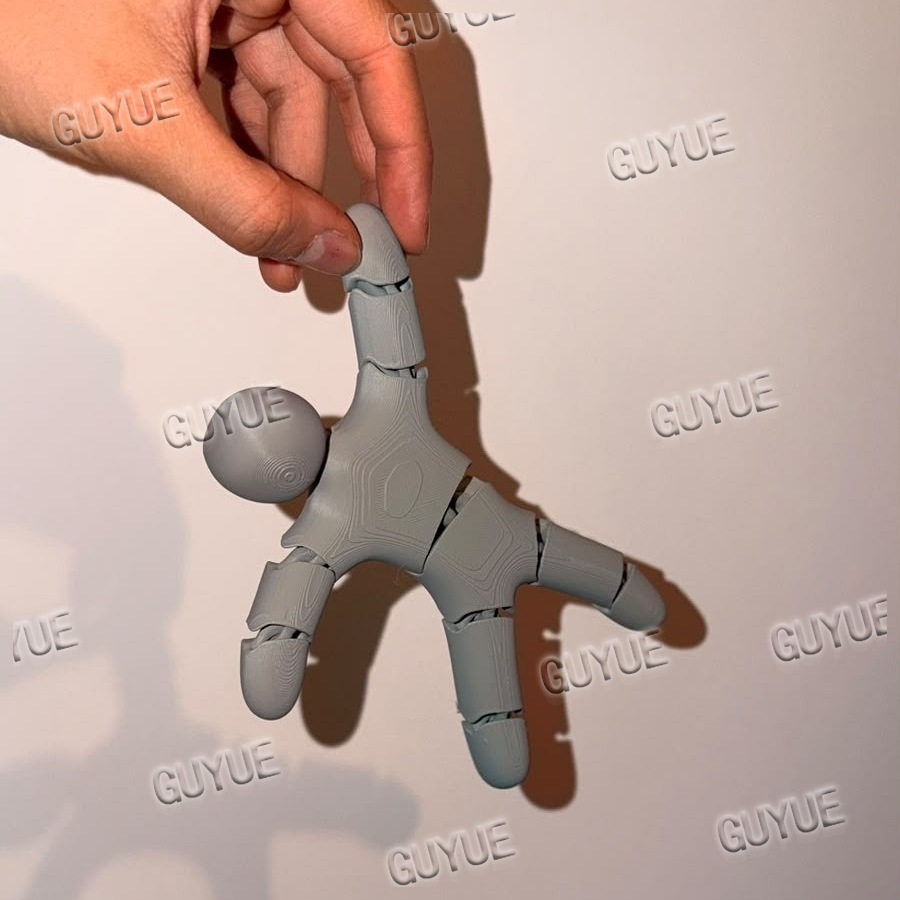 3D Printing Model - Plastic 3D-print voor interactieve verstoppertjespellen: Mecha