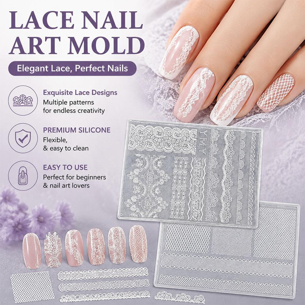Silicone kantnagelkunst sjablo - 3D Printing Templates Free recensie en prijs