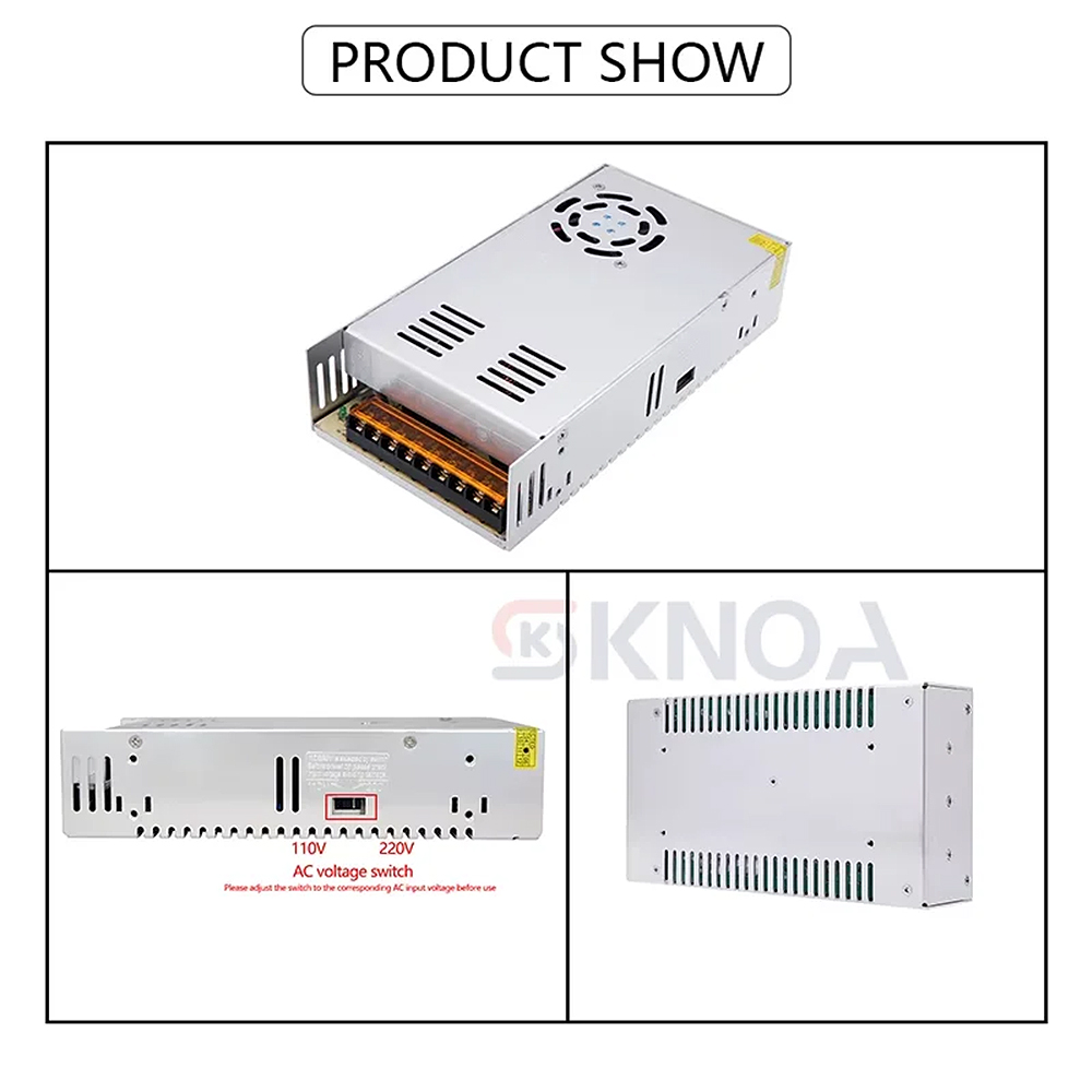 Schakelende voeding 360W 400W  - 3D Printer Power Supply recensie en prijs