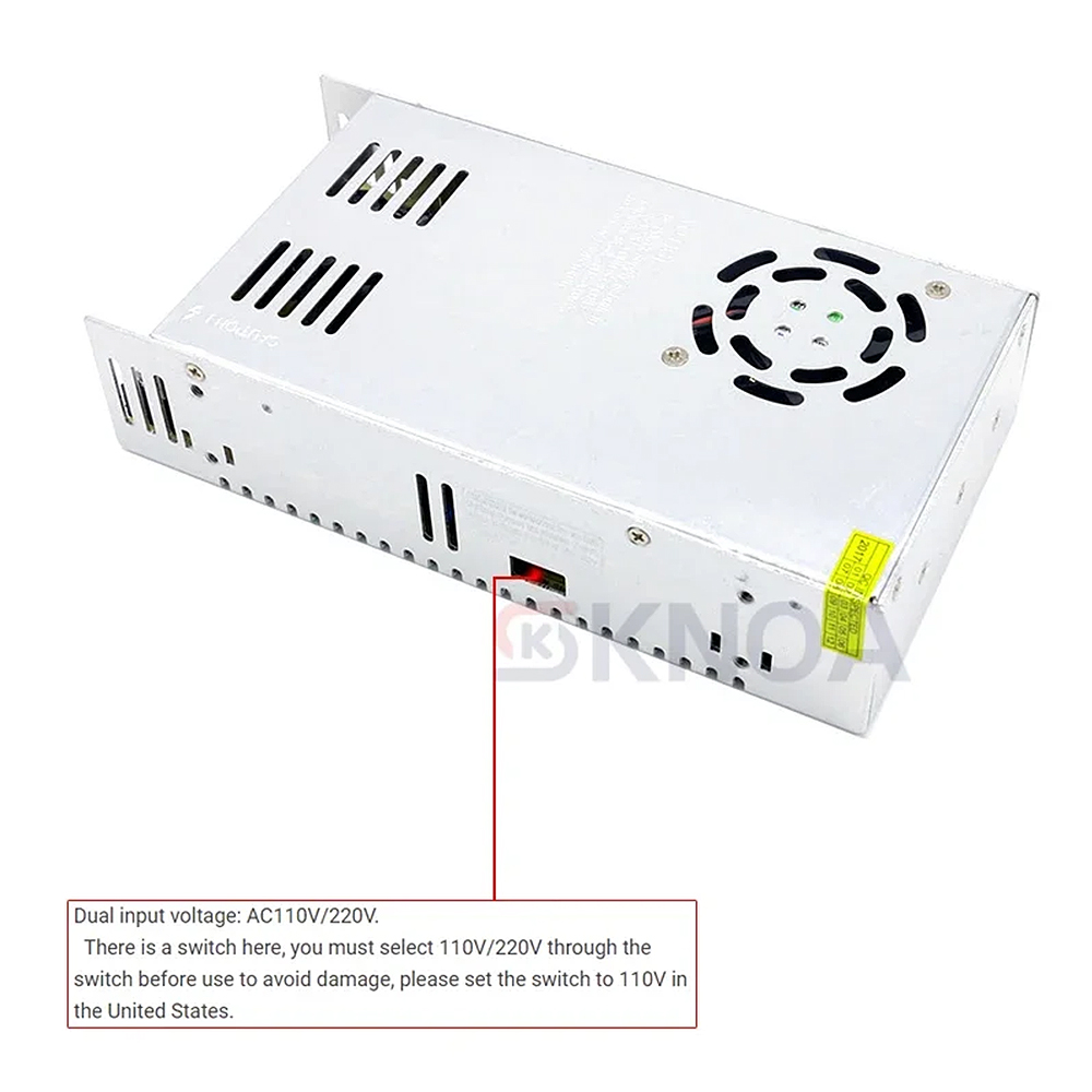 Schakelende voeding 360W 400W  - 3D Printer Power Supply recensie en prijs