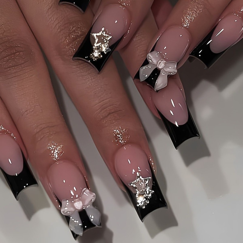 24 stuks zomerse lange opdrukn - 3D Printing Nails recensie en prijs