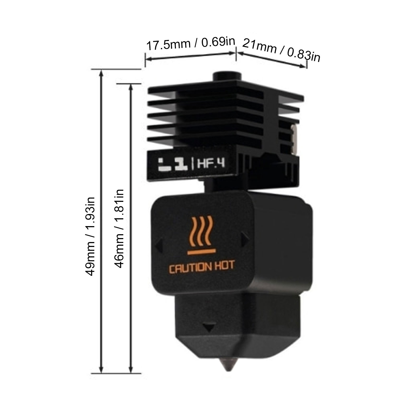 High Flow Hotend Vervanging vo - 3D Printing Laboratory recensie en prijs