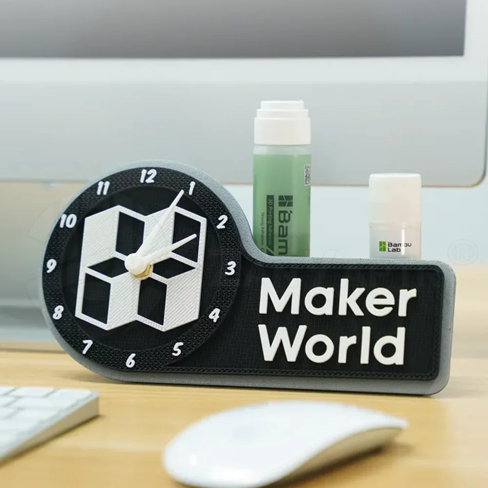 Voor Bambu Lab Clock MH011 Mak - 3D Printing Laboratory recensie en prijs