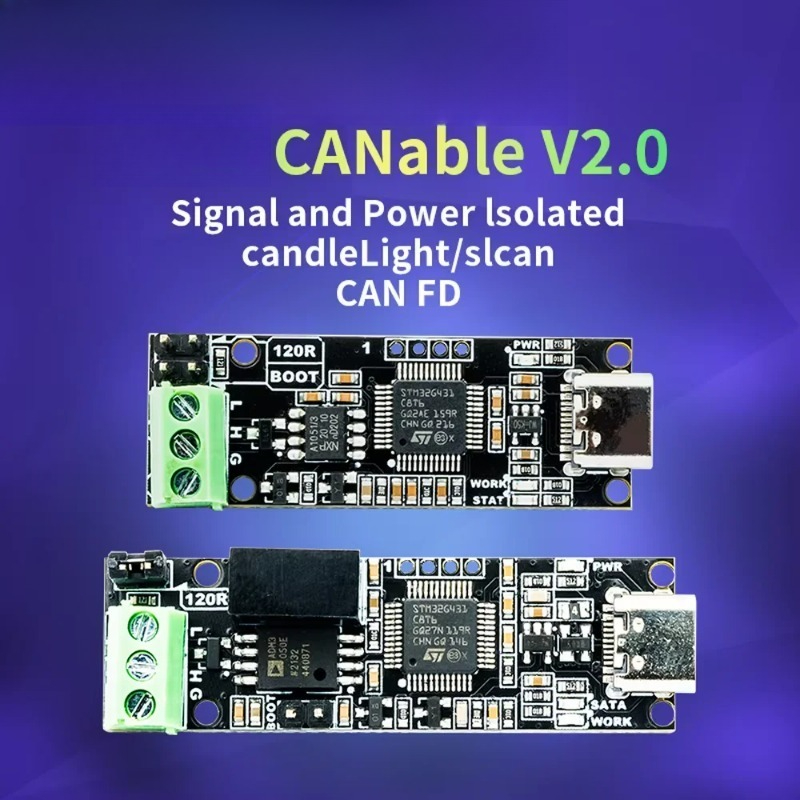 CANable V2.0 USB Naar CAN Bus  - 3D Printing Klipper recensie en prijs