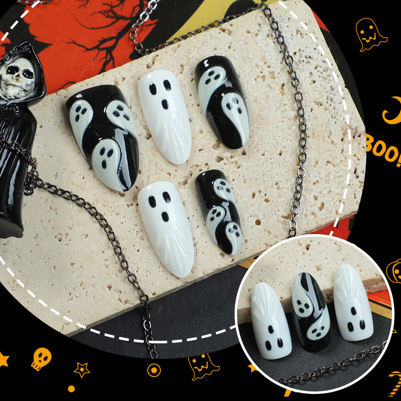 30 stks 2025 Halloween Amandel - 3D Printing Nails recensie en prijs