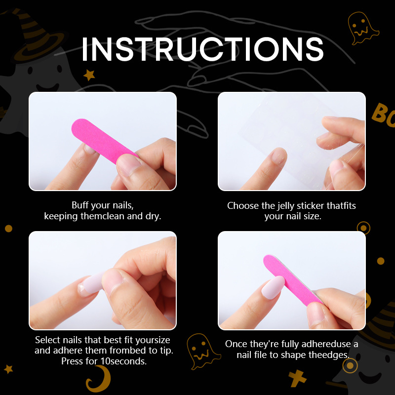 30 stks 2025 Halloween Amandel - 3D Printing Nails recensie en prijs