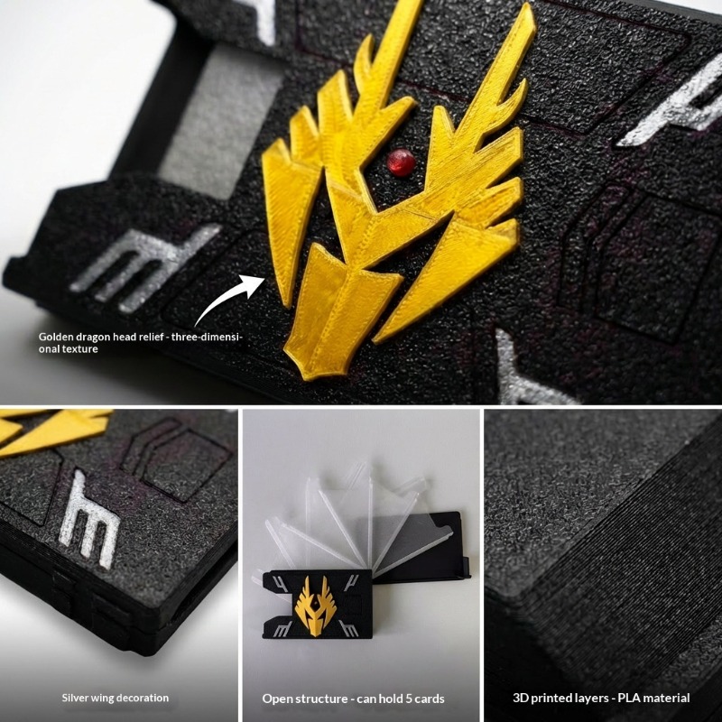 Kamen Rider Ryuki 3D-geprinte  - Enclosure 3D Printing recensie en prijs