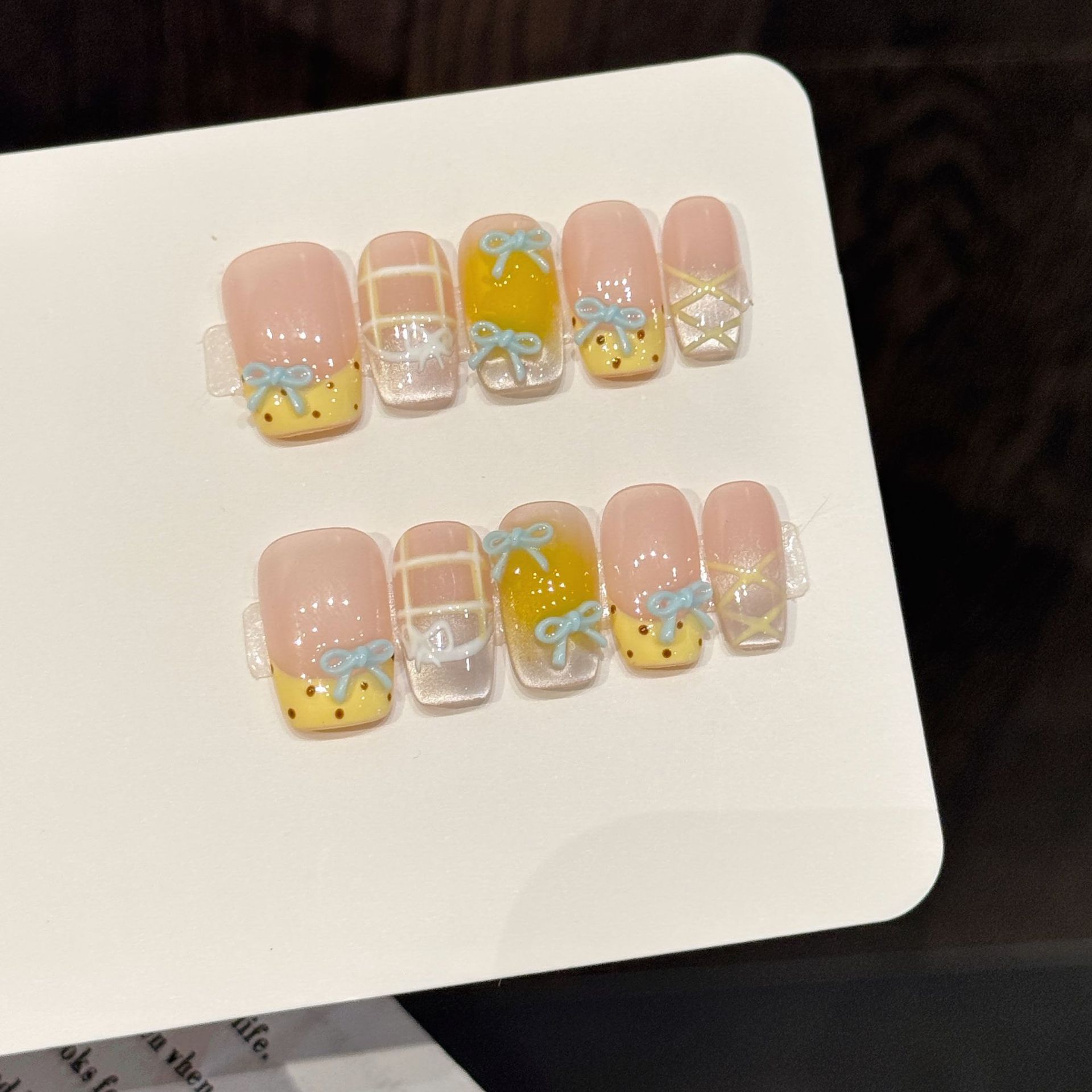 10 stuks handgemaakte kawaii s - 3D Printing Nails recensie en prijs