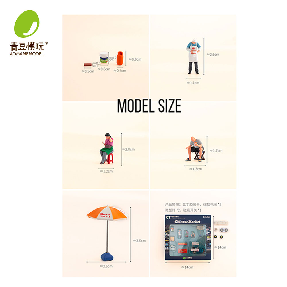 1/64 Nachtmarkt modelbouwset - - 3D Printing Model recensie en prijs