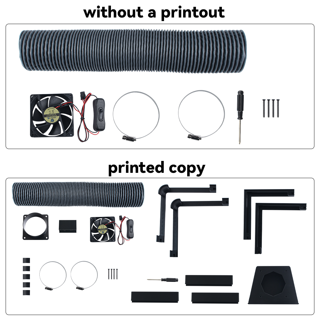 Externe uitlaatventilatorset v - 3D Printing Laboratory recensie en prijs