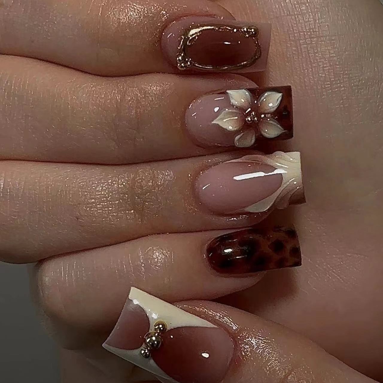 Korte vierkante nepnagels voor - 3D Printing Nails recensie en prijs