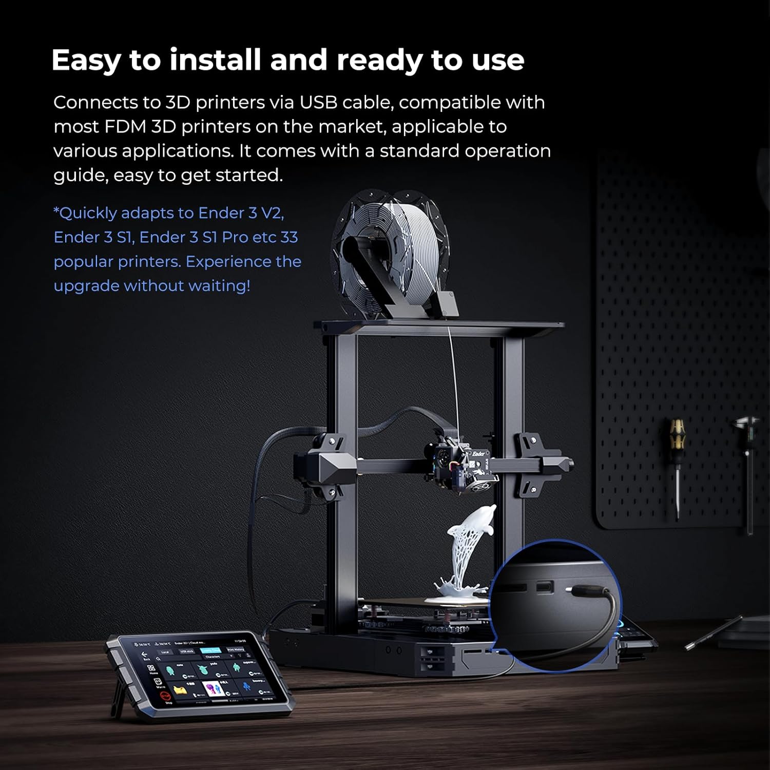 Creality Sonic Pad T800 7 Inch - 3D Printing Klipper recensie en prijs