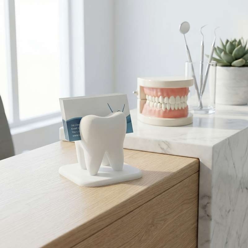 3D-geprinte tandvormige visite - 3D Printing Examples recensie en prijs