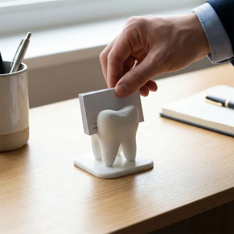 3D-geprinte tandvormige visite - 3D Printing Examples recensie en prijs