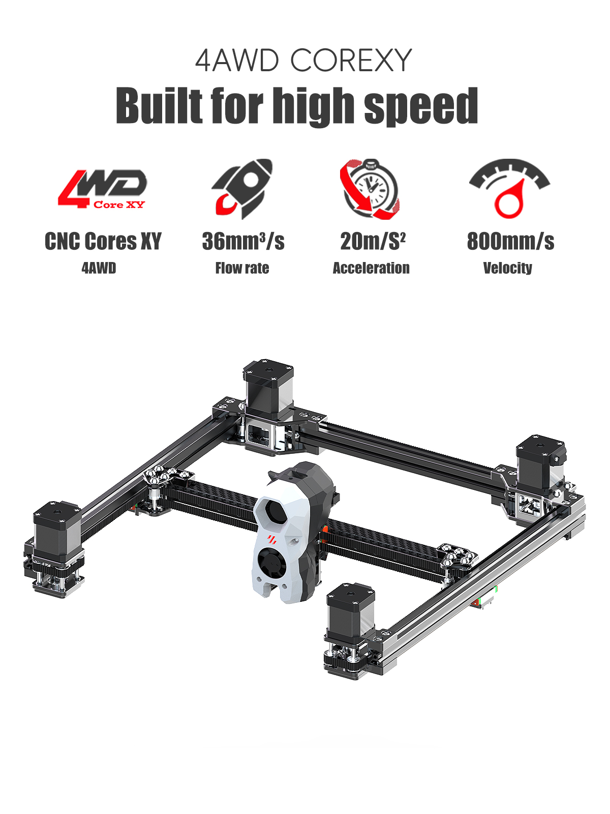 Voron Trident Volledige Kit Co - 3D Printing Klipper recensie en prijs