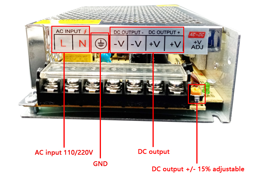 DC 5V 12V Voeding 24V 36V SMPS - 3D Printer Power Supply recensie en prijs